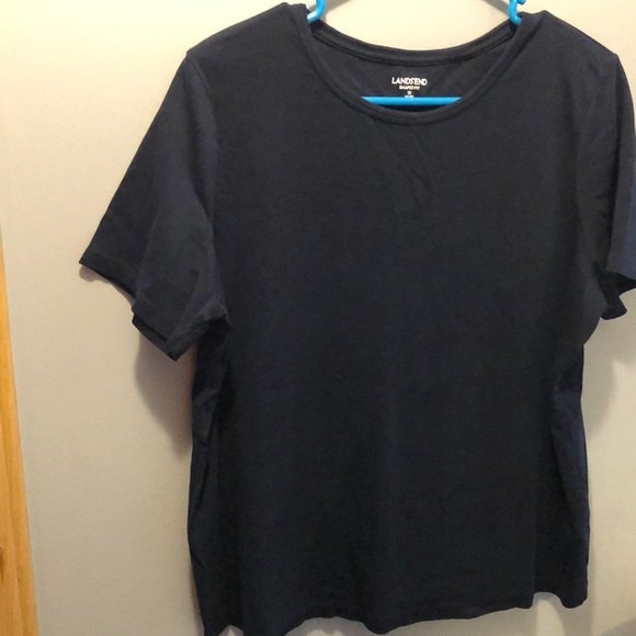 Lands end shaped for navy Tshirt size 1X - Picture 1 of 3